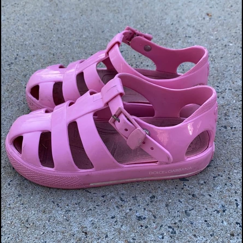 Dolce & Gabbana Kids Sandals and Dust Bag